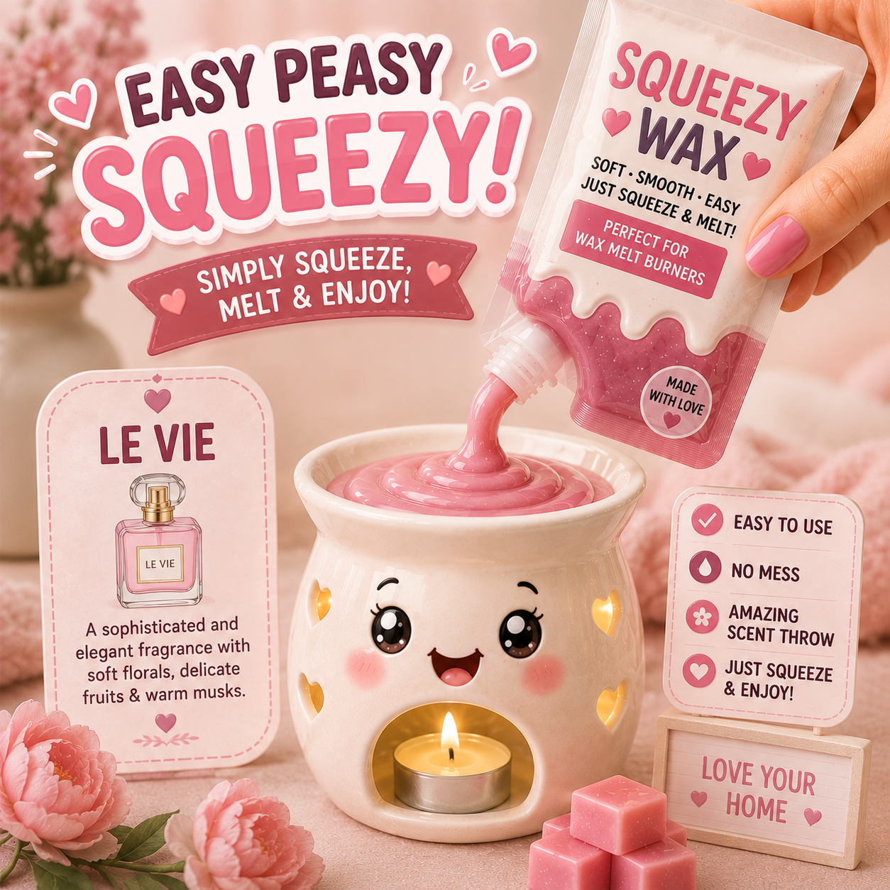 Le Vie Squeezy Wax