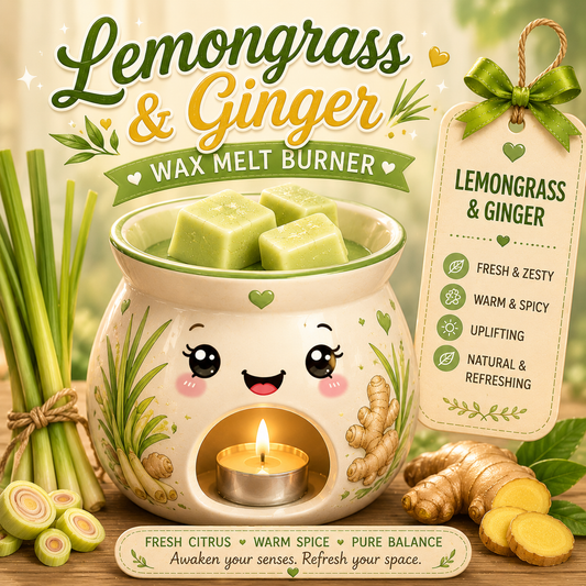 Lemongrass and Ginger Wax Melt
