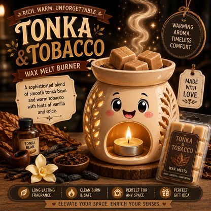 Tonka and Tobacco Flower Wax Melt