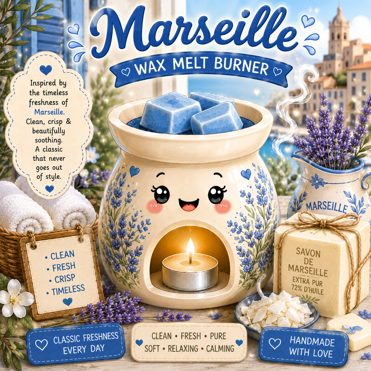 Marseille French Soap Wax Melt