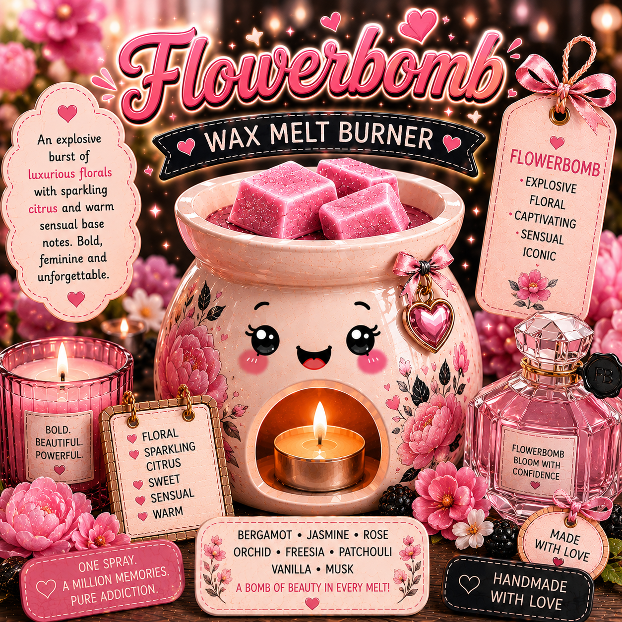 Flowerbomb Wax Melt