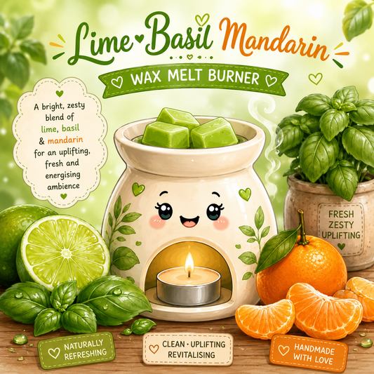 Lime Basil Mandarin Wax Melt