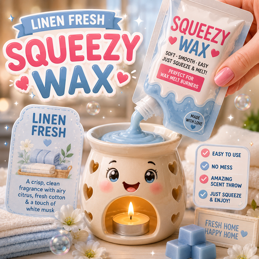Linen Fresh Squeezy wax