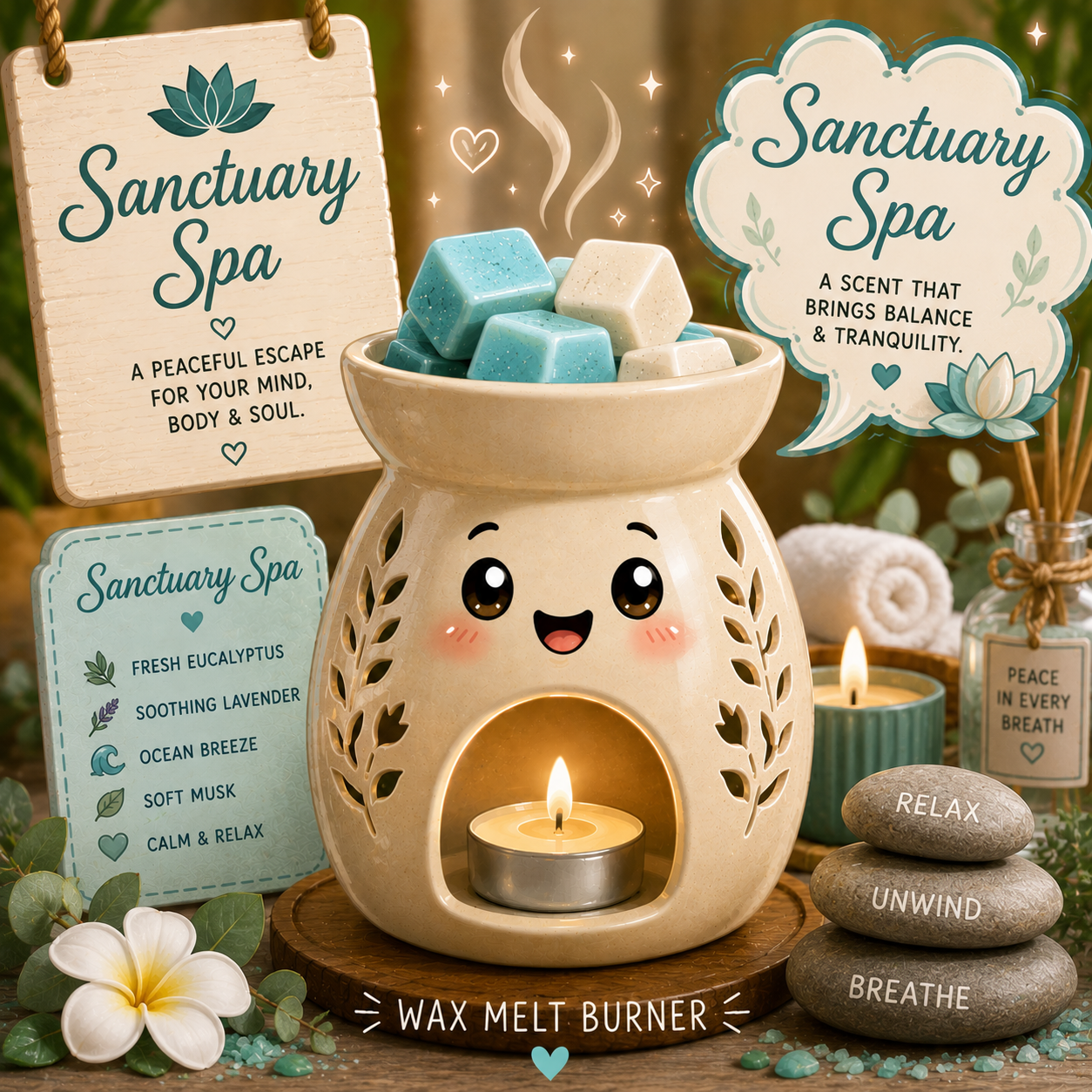Sanctuary Spa Wax Melt