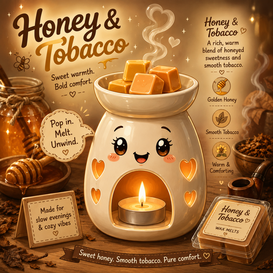 Dark Honey & Tobacco Wax Melt