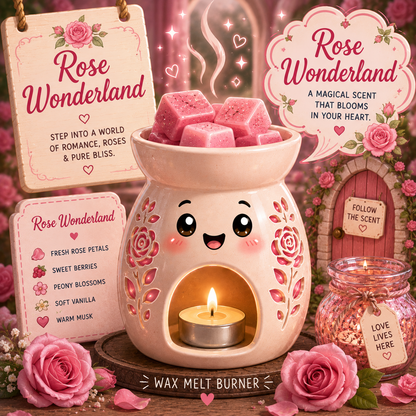 Rose Wonderland Wax Melt