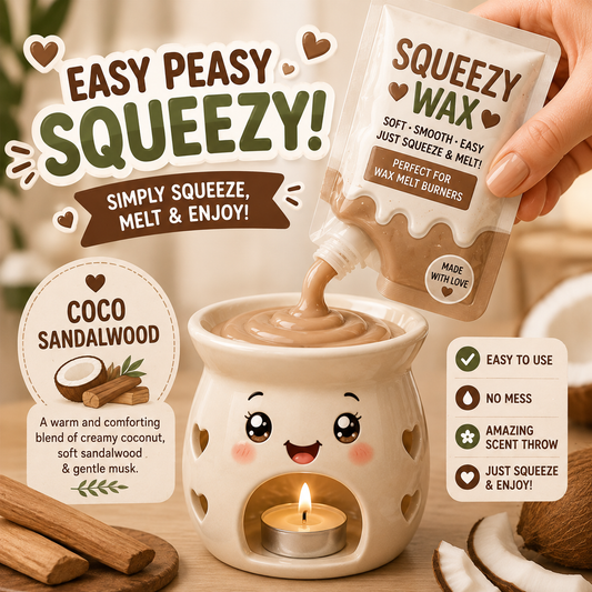 Coco Sandalwood Squeezy Wax