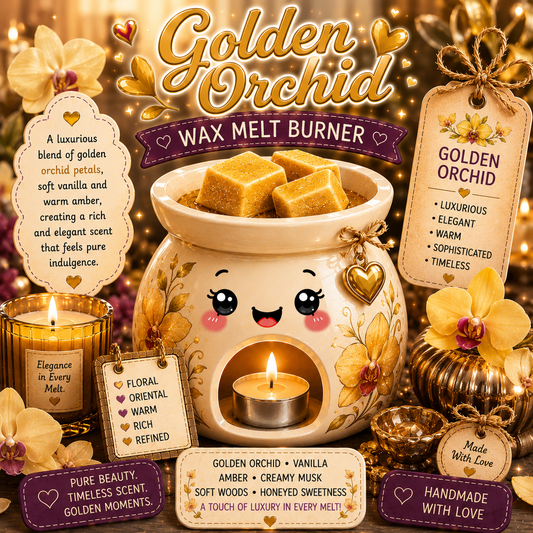 Golden Orchid Wax Melt