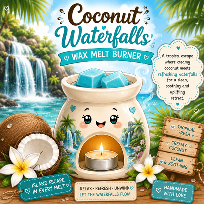 Coconut Waterfalls Wax Melt