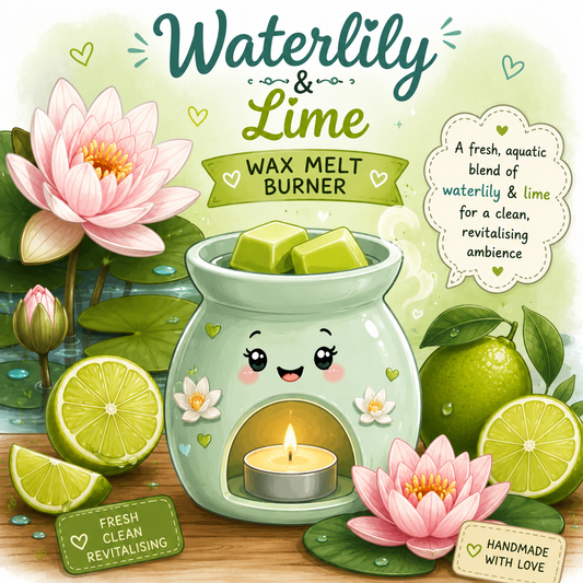 Waterlily & Lime wax Melt